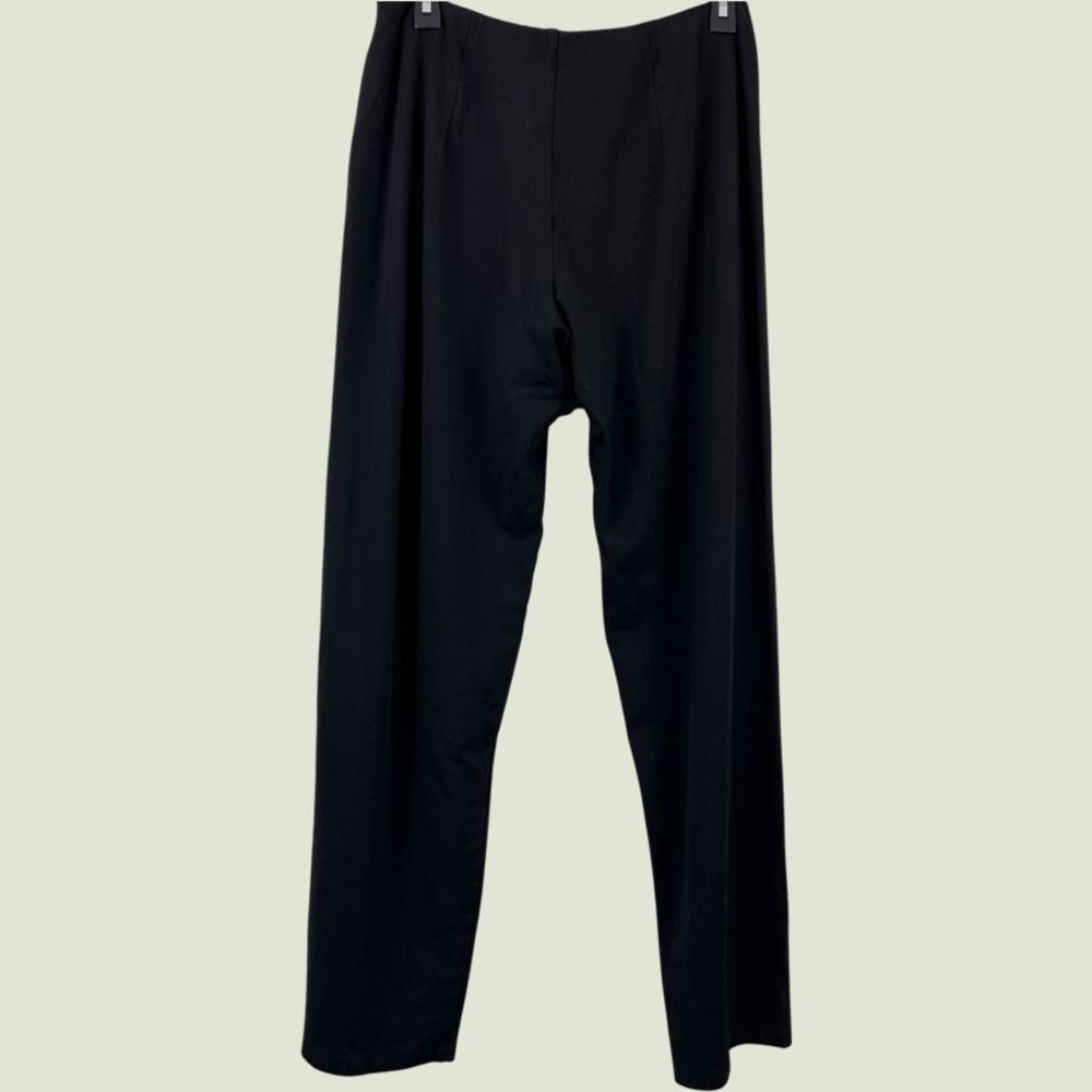 EILEEN FISHER Women's Black Pants Style P0149M CUT1001038 Size Medium - Picture 3 of 7